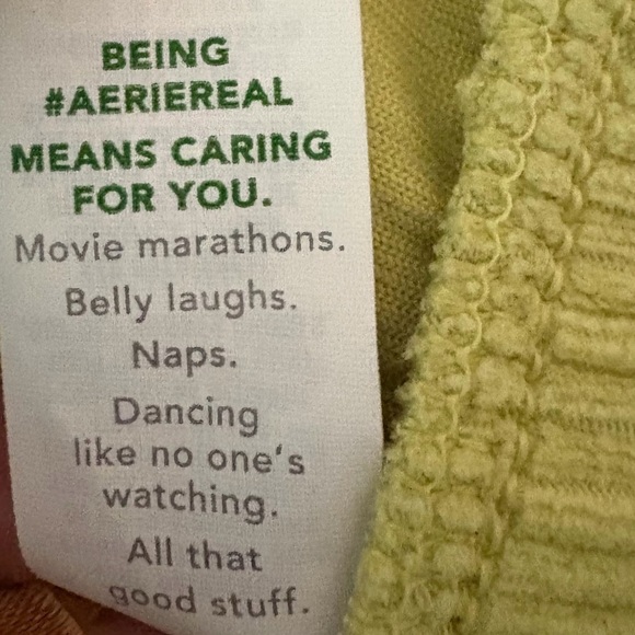 Aerie Cropped Corduroy Zip Jacket | Bright Yellow Green | Size M - Picture 12 of 14